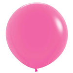 Sempertex Neon Magenta 24" Latex Balloons - 3pk