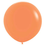Sempertex Neon Orange 24" Latex Balloons - 3pk