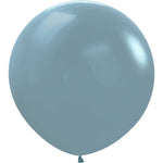 Sempertex Pastel Dusk Blue 24" Latex Balloons - 3pk