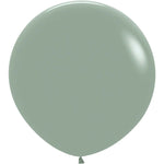 Sempertex Pastel Dusk Laurel Green 24" Latex Balloons - 3pk