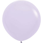 Sempertex Pastel Matte Lilac 24" Latex Balloons - 3pk