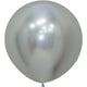 Sempertex Reflex Silver 24" Latex Balloons - 3pk