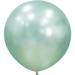 Sempertex Silk Cool Mint Green 24" Latex Balloons - 3pk