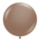 Tuftex Cocoa Brown - 50 Pack (Bulk) 24" Latex Balloons