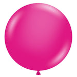 Tuftex Hot Pink - 50 Pack (Bulk) 24" Latex Balloons