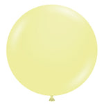 Tuftex Lemonade Yellow - 50 Pack (Bulk) 24" Latex Balloons
