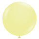Tuftex Lemonade Yellow - 50 Pack (Bulk) 24" Latex Balloons