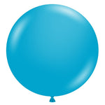 Tuftex Turquoise - 50 Pack (Bulk) 24" Latex Balloons