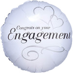 Two Hearts Engagement 18″ Balloon