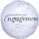 Two Hearts Engagement 18″ Balloon