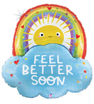 Feel Better Sun - Holographic 35" Balloon