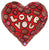 Love You Chocolates 23" Balloon