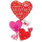 Special Delivery Valentine Happy Hearts 58″ Balloon