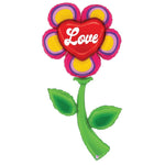 Fresh Pick Retro Love Flower 63″ Balloon