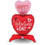 Standups Valentine Hearts 28″ Balloon