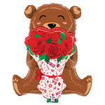 Rose Bouquet Bear 25″ Balloon