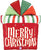 Merry Christmas Gift Retro Stripes 27" Balloon