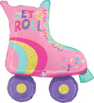 Pink Roller Skate 33" Balloon