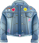 Birthday Patches Denim Jacket 26″ Balloon