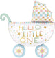 Pastel Baby Carriage 32" Balloon