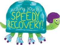 Speedy Recovery Turtle 31" Balloon