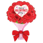 Valentine Wrapped Roses 32″ Balloon