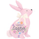 Easter Pink Bunny 32" Foil Balloon