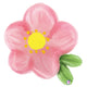 Pink Watercolor Flower 30" Foil Balloon