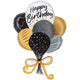 Satin Birthday Balloons 38"  Foil Balloon