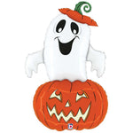 Vintage Ghost 34" Foil Balloon
