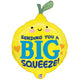 Big Squeeze Lemon 27"  Foil Balloon