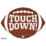 Touch Down Football 18" Foil Balloon