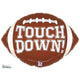 Touch Down Football 18" Foil Balloon