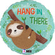 Hang In There Cute Sloth 18" Balloon