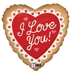 I Love You Cookie 18" Balloon