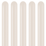 White Sand 260 Latex Balloons (100 count)