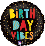 Birthday Vibes 18" Balloon