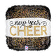 Metallic New Year Cheer 18" Balloon