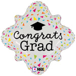 Neon Congrats Grad 18" Balloon