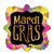 Mardi Gras Good Times 18" Balloon