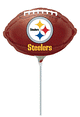 Pittsburgh Football 9″ Balloon (requires heat-sealing)