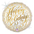 Glistening Happy Holidays 18" Balloon