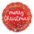 Merry Christmas Confetti 18" Balloon