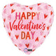 Valentine Hearts 18″ Balloon