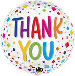 Thank You Colorful Confetti 18" Balloon