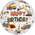 Construction Equipment Birthday 18" Balloon