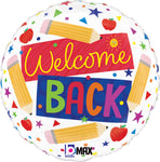 Welcome Back School Pencil 18" Balloon