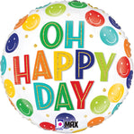 Oh Happy Day Smiley 18" Balloon