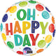 Oh Happy Day Smiley 18" Balloon