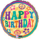 Groovy Birthday Daisies 18" Balloon